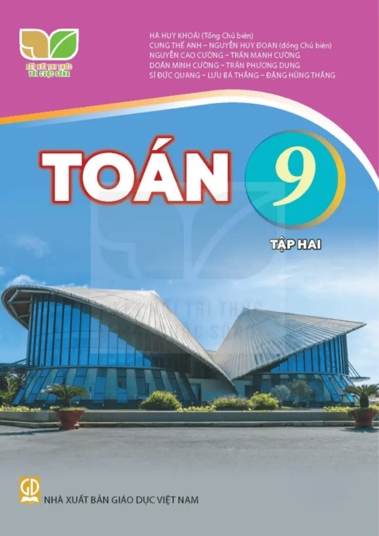 Sách Giáo Khoa Toán 9 Tập 2- Kết Nối Tri Thức