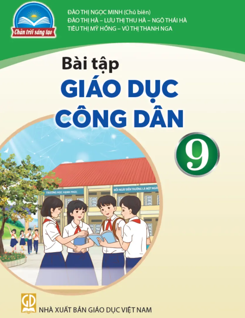Sách Bài Tập Giáo Dục Công Dân 9 - Chân Trời Sáng Tạo