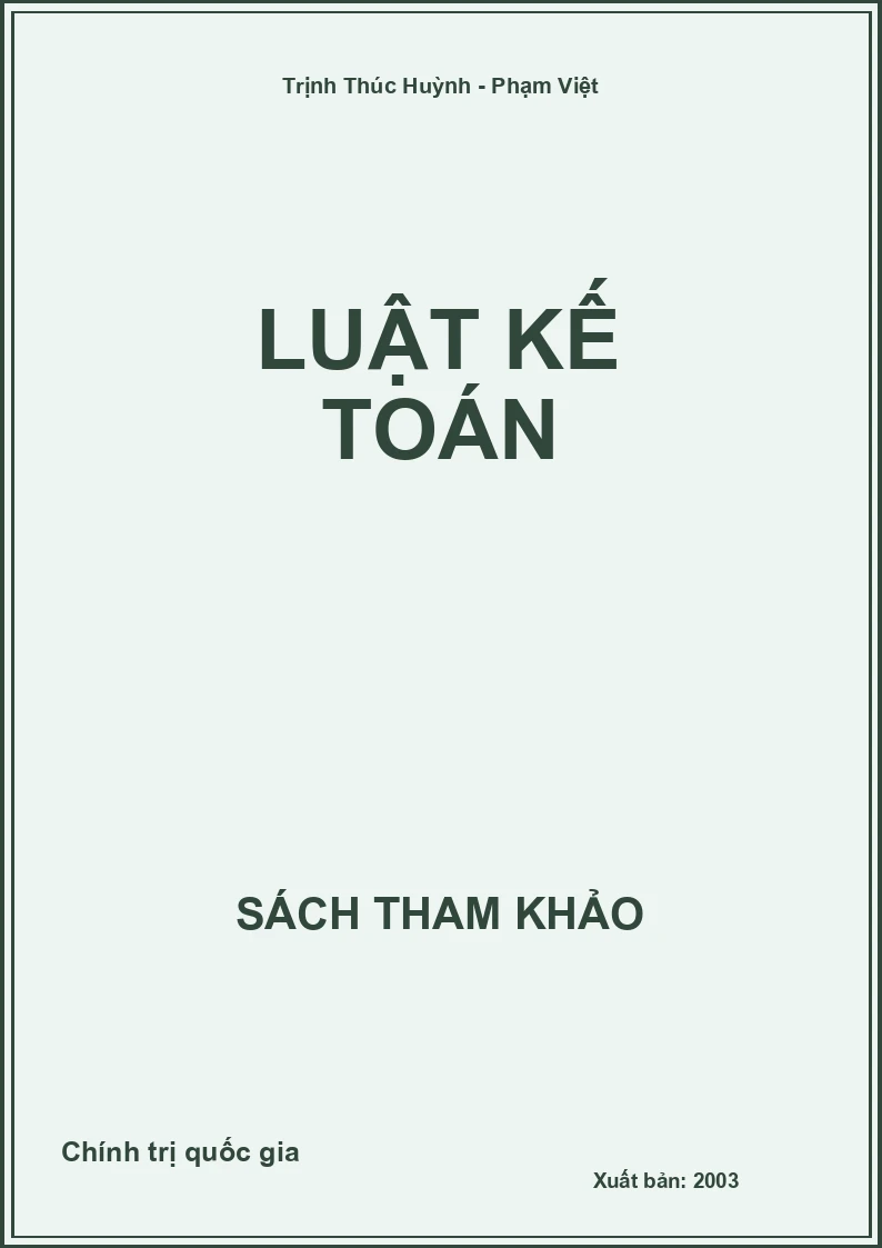 Luật kế toán