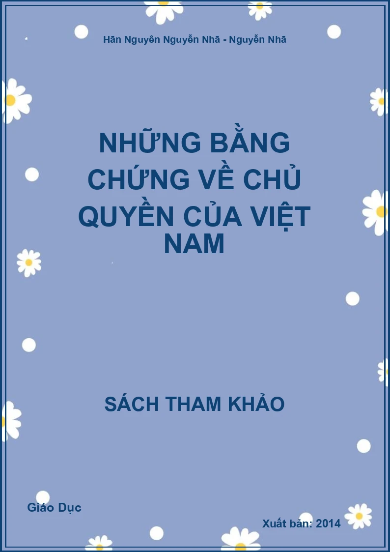 Những bằng chứng về chủ quyền của Việt Nam