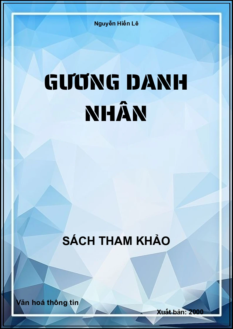 Gương danh nhân