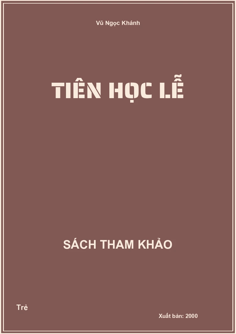 Tiên học lễ
