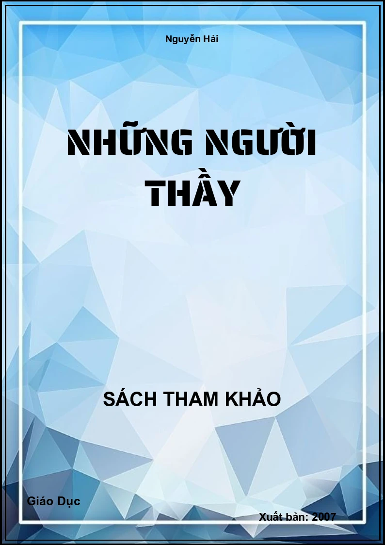 Những người thầy