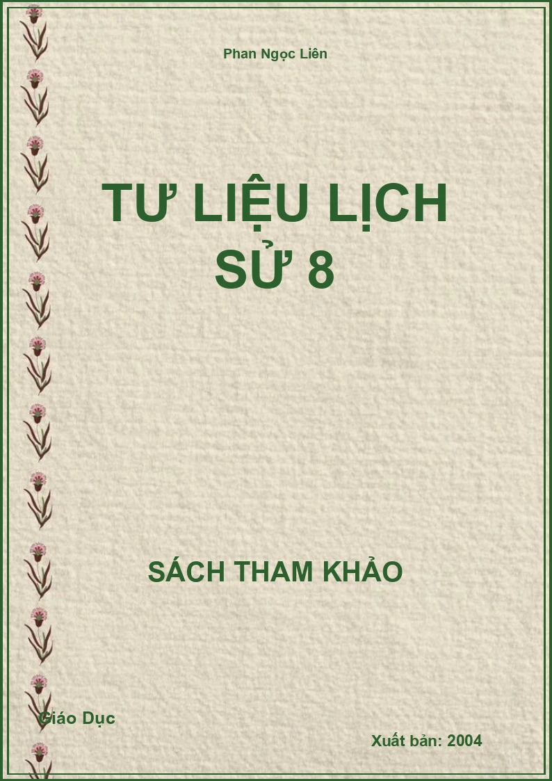 Tư liệu lịch sử 8