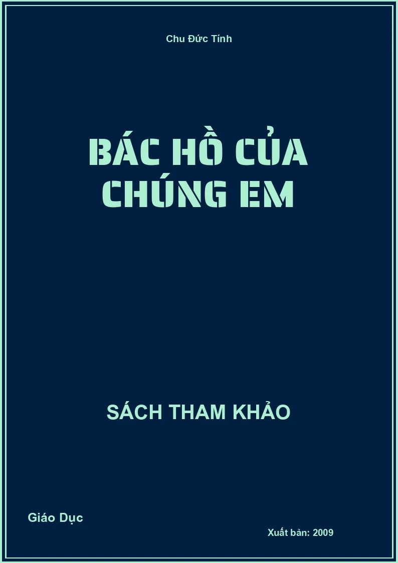 Bác Hồ của chúng em