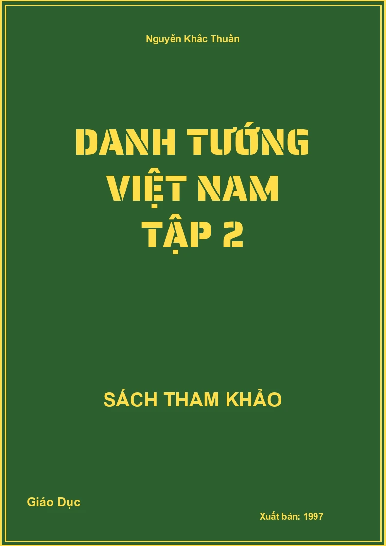 Danh tướng Việt Nam tập 2