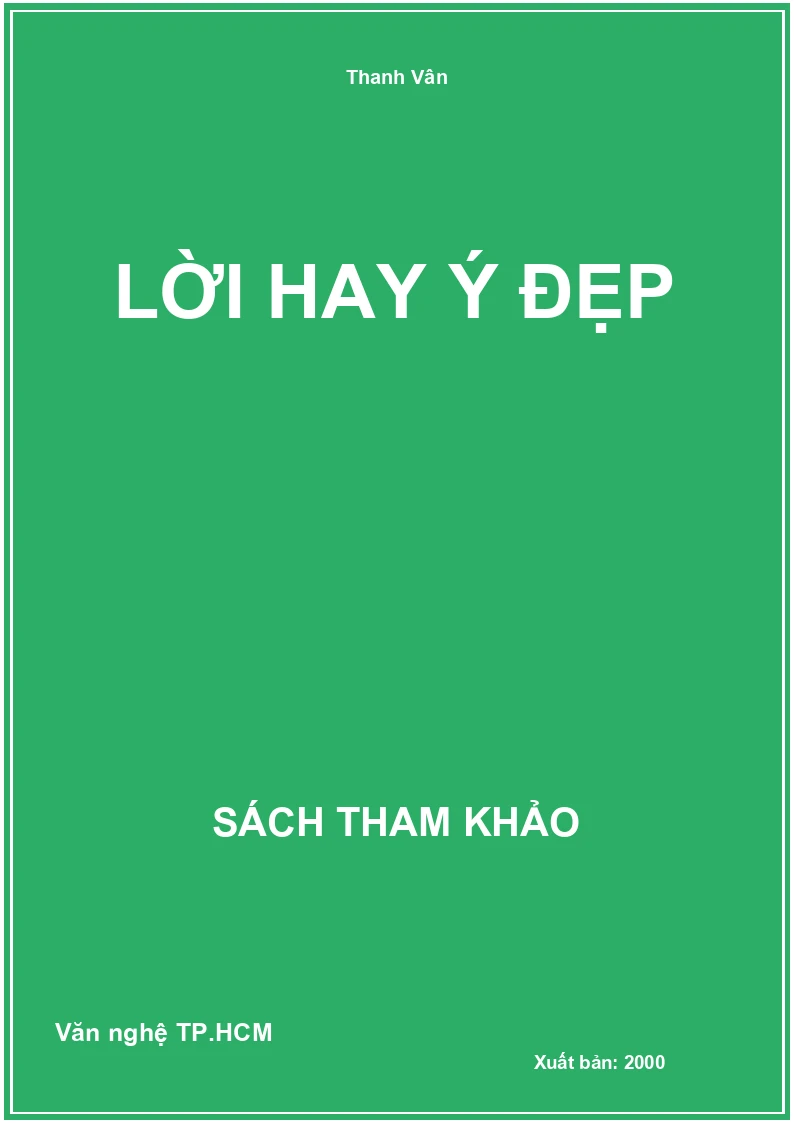 Lời hay ý đẹp