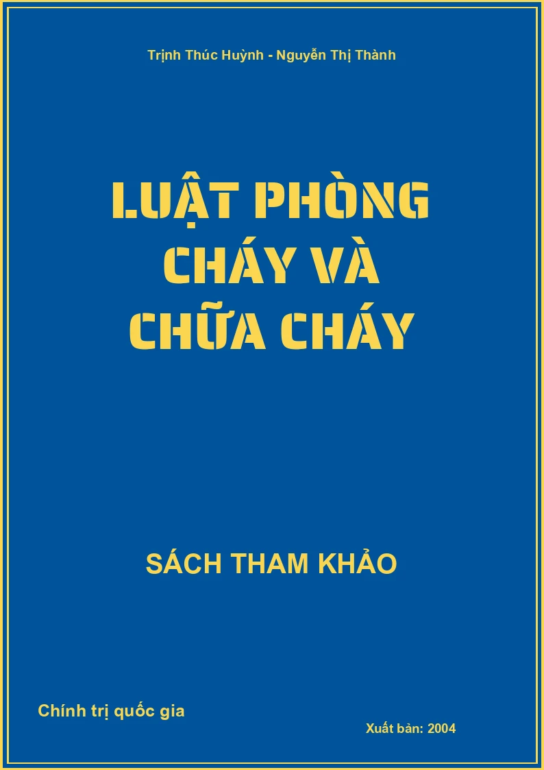 Luật phòng cháy và chữa cháy