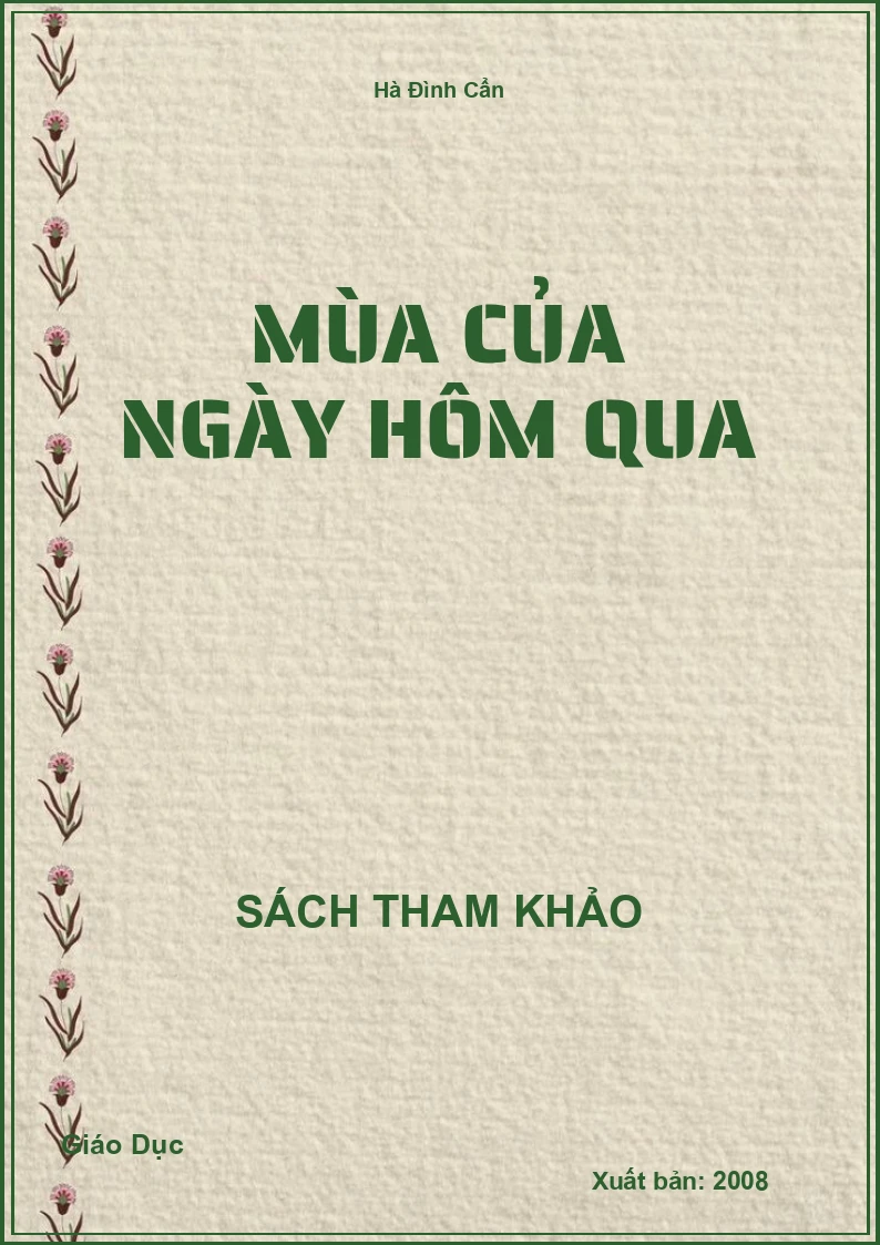 Mùa của ngày hôm qua