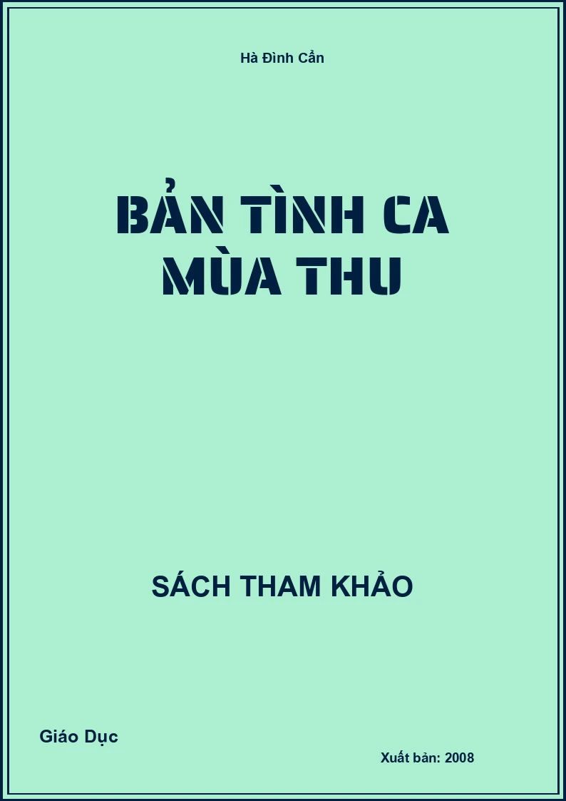 Bản tình ca mùa thu
