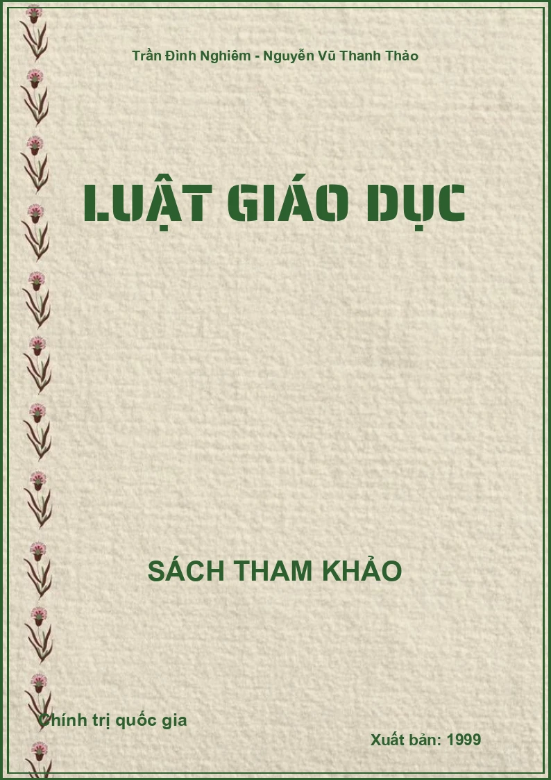 Luật giáo dục