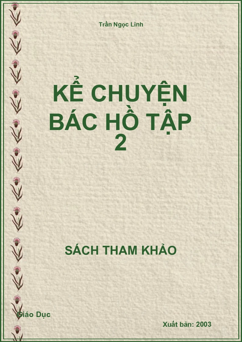 Kể chuyện Bác Hồ tập 2