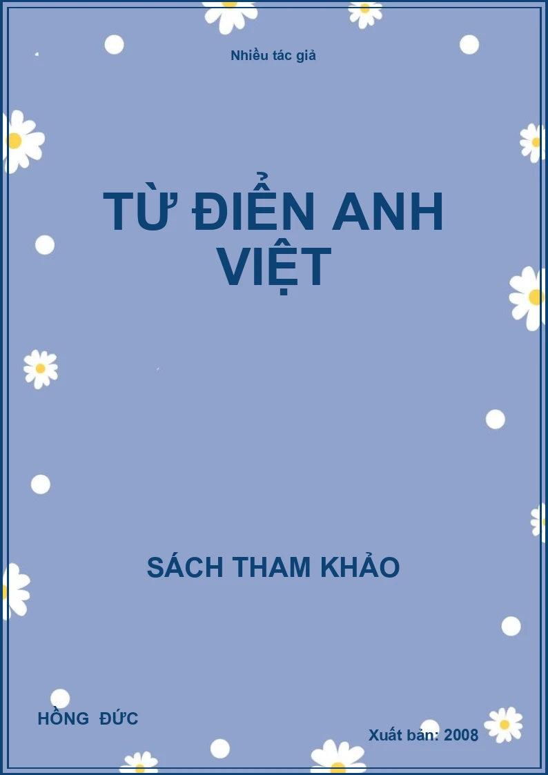 Từ điển Anh Việt