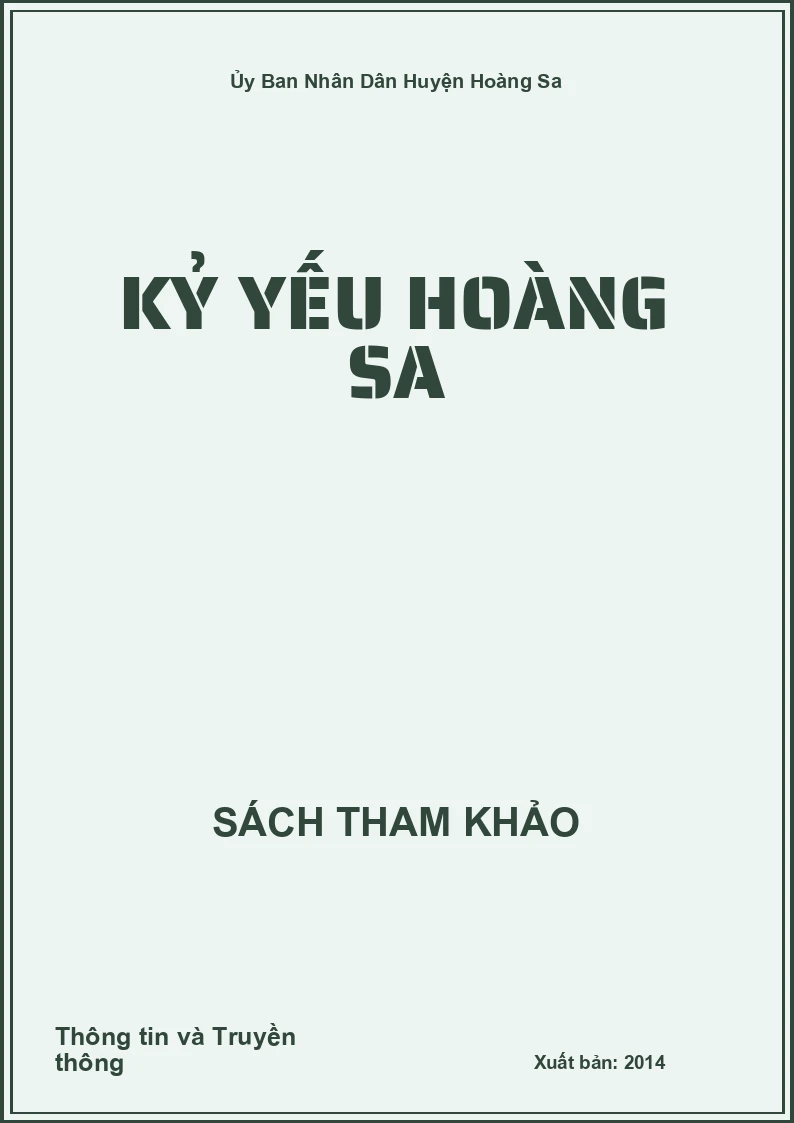 Kỷ yếu Hoàng Sa