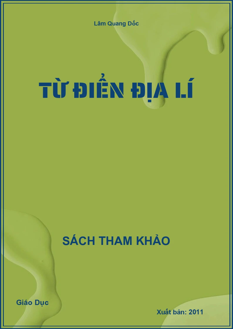 Từ điển địa lí