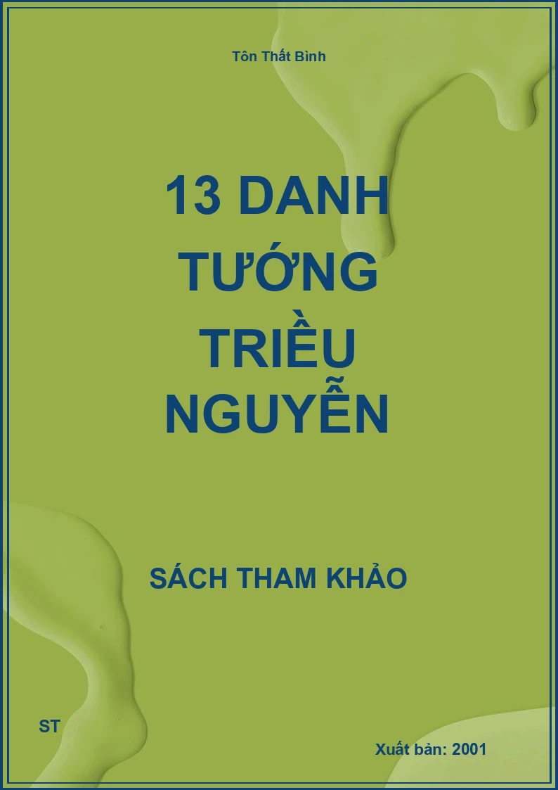 13 danh tướng Triều Nguyễn