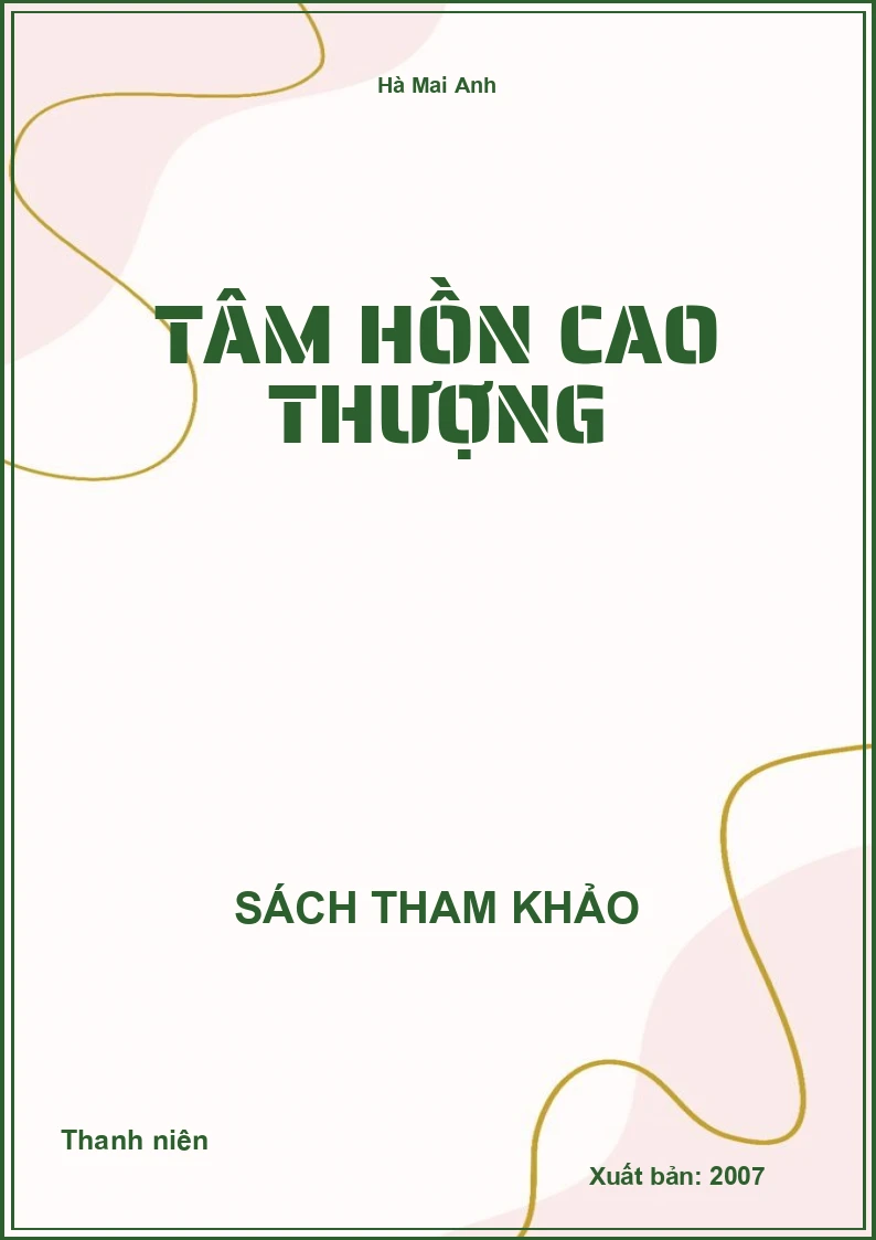 Tâm hồn cao thượng