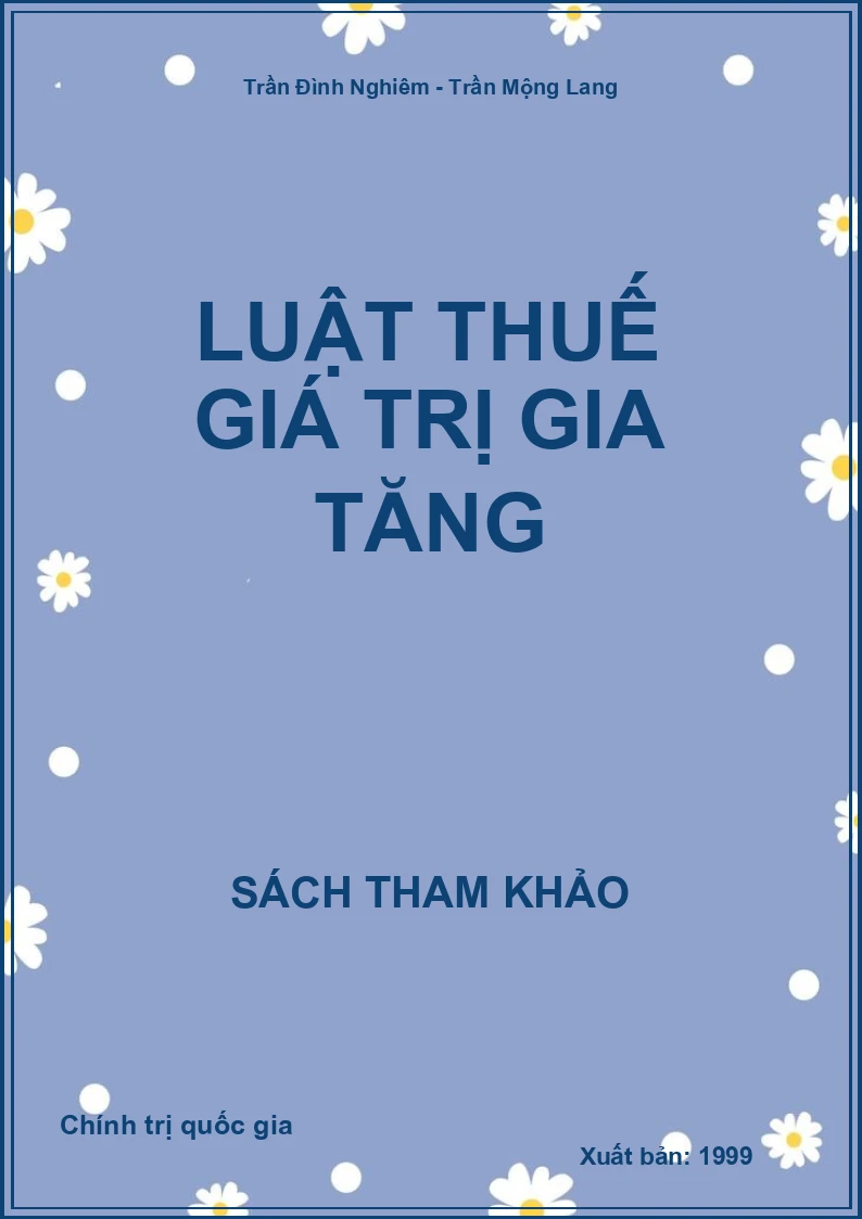 Luật thuế giá trị gia tăng