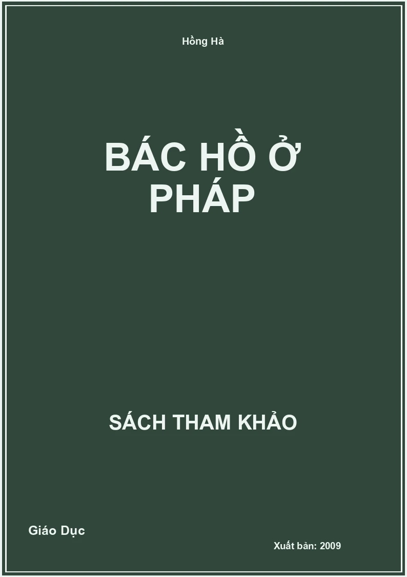 Bác Hồ ở Pháp