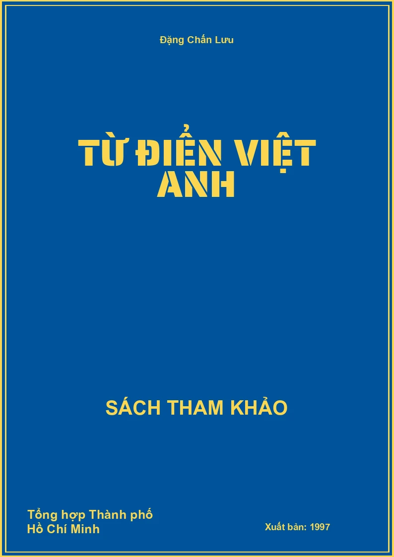 Từ điển Việt Anh