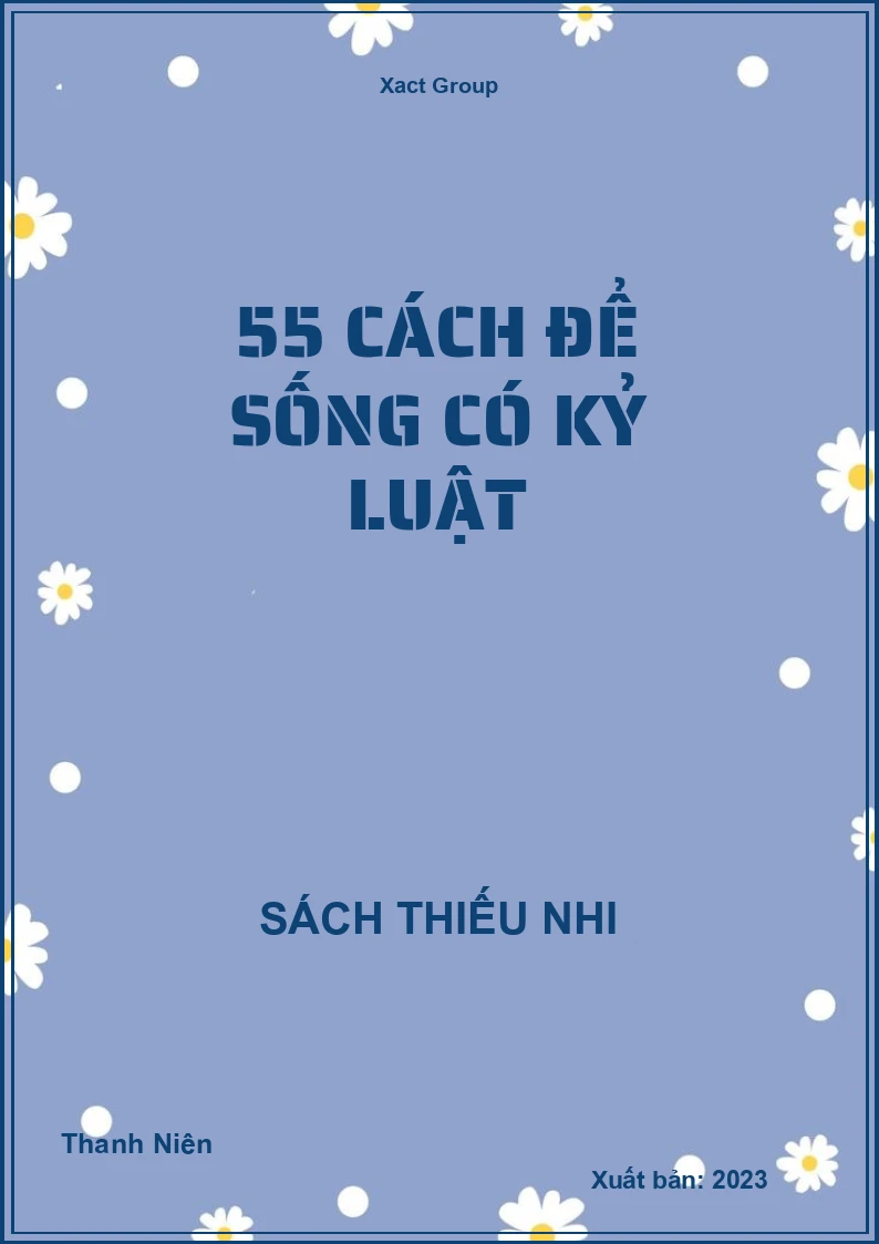55 Cách Để Sống Có Kỷ Luật
