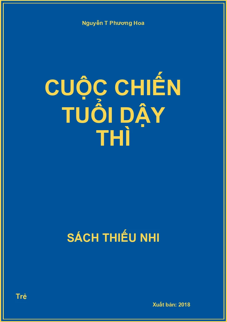 Cuộc Chiến Tuổi Dậy Thì