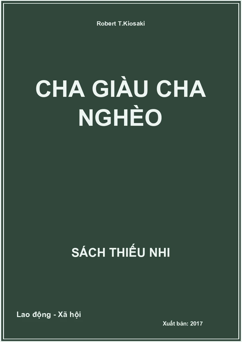 Cha Giàu Cha Nghèo