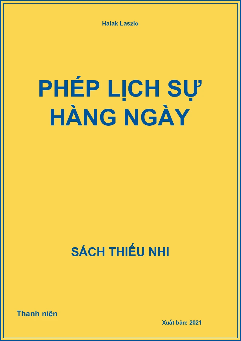 Phép Lịch Sự Hàng Ngày