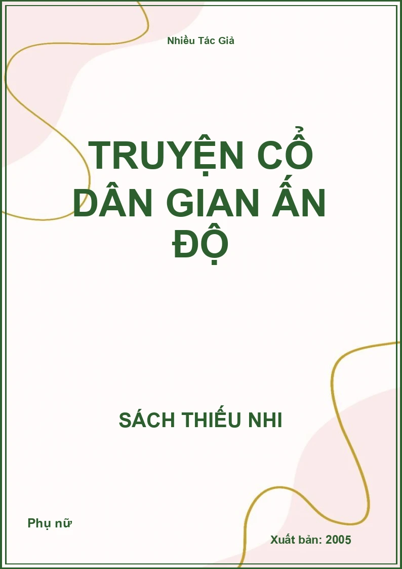 Truyện Cổ Dân Gian Ấn Độ