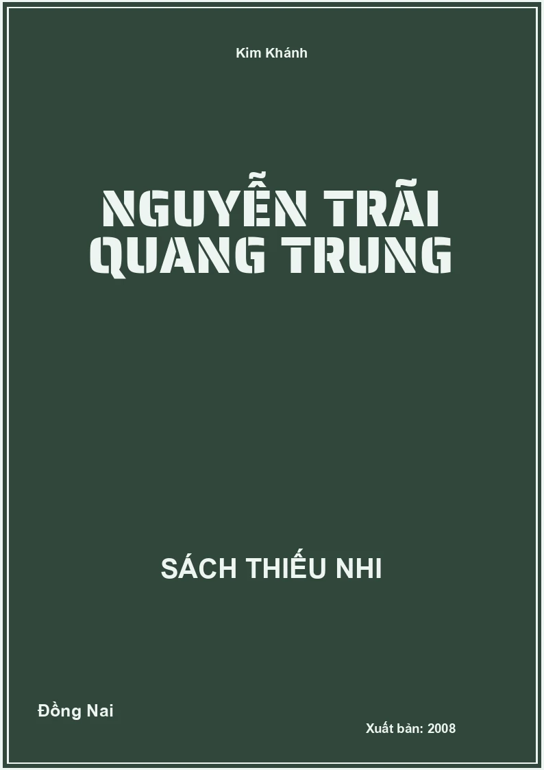 Nguyễn Trãi Quang Trung