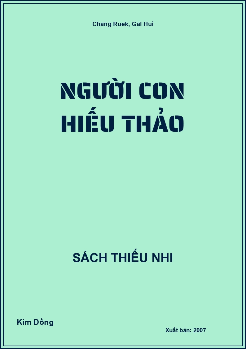 Người Con Hiếu Thảo