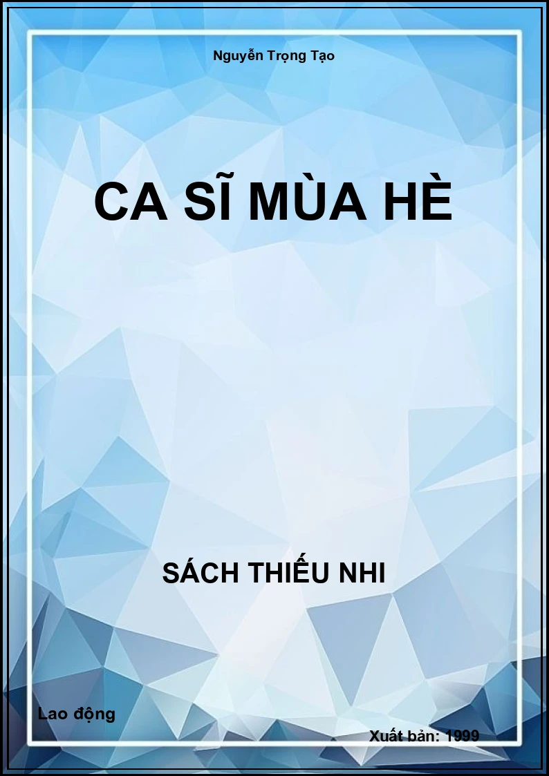 Ca Sĩ Mùa Hè