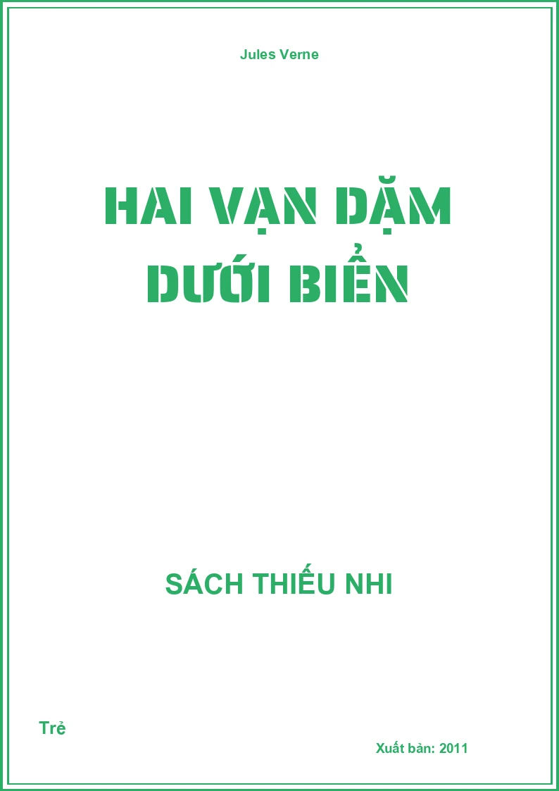 Hai Vạn Dặm Dưới Biển