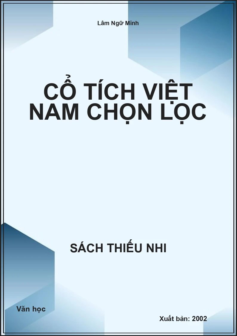 Cổ Tích Việt Nam Chọn Lọc