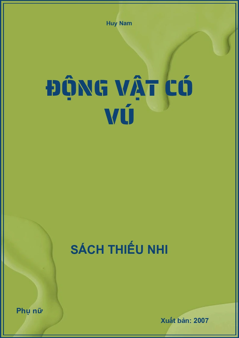 Động Vật Có Vú