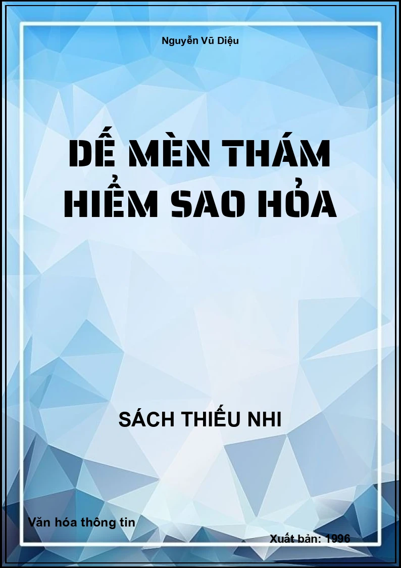 Dế Mèn Thám Hiểm Sao Hỏa