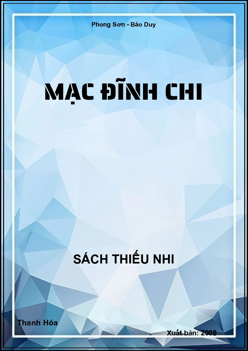 Mạc Đĩnh Chi