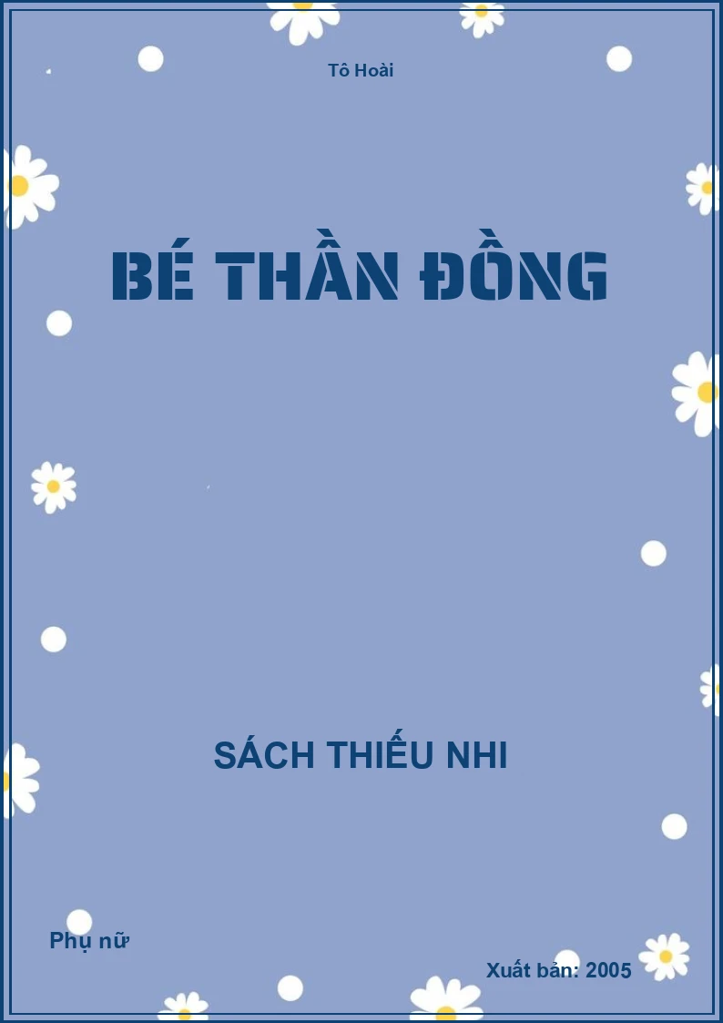 Bé Thần Đồng