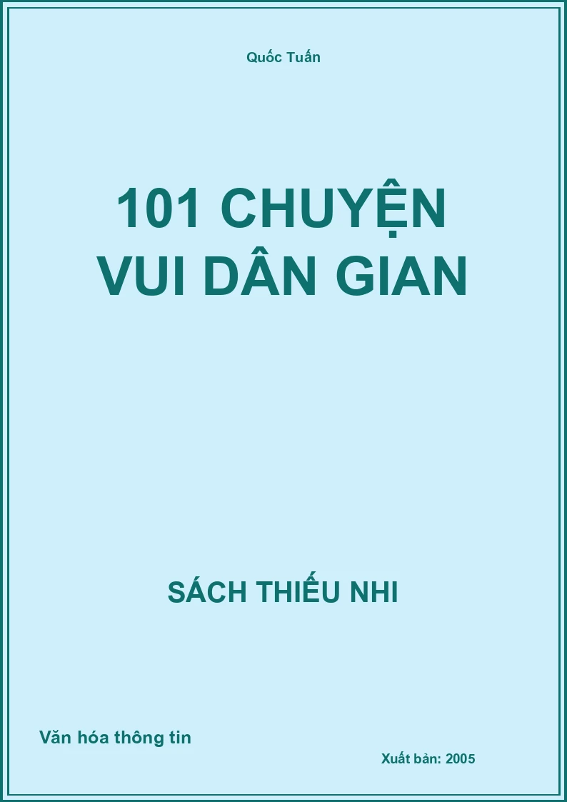 101 Chuyện Vui Dân Gian