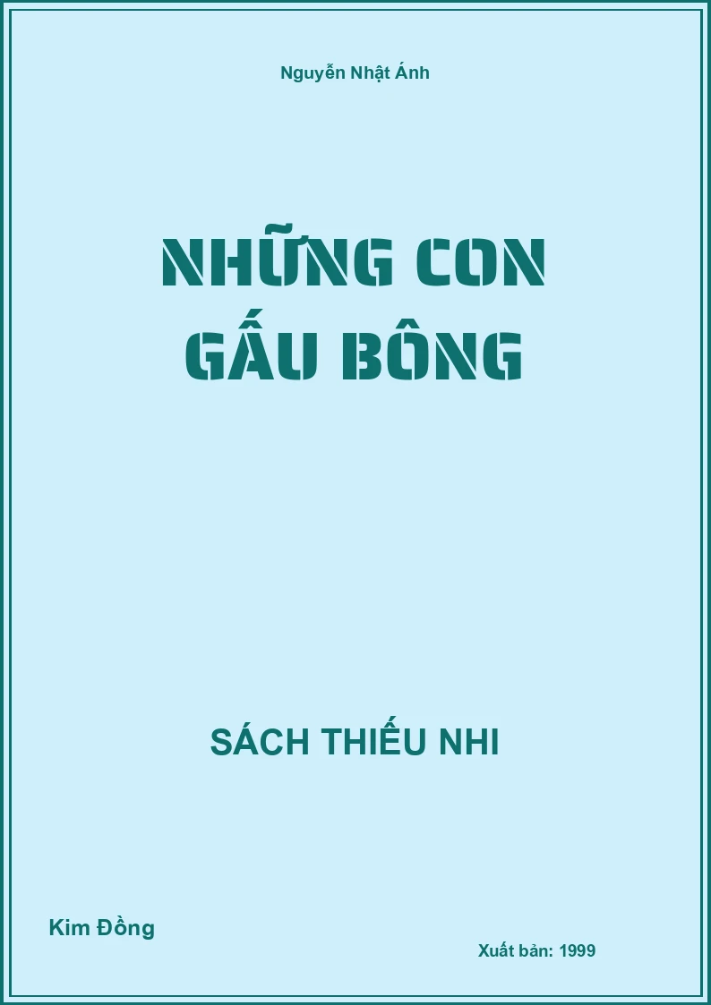 Những Con Gấu Bông