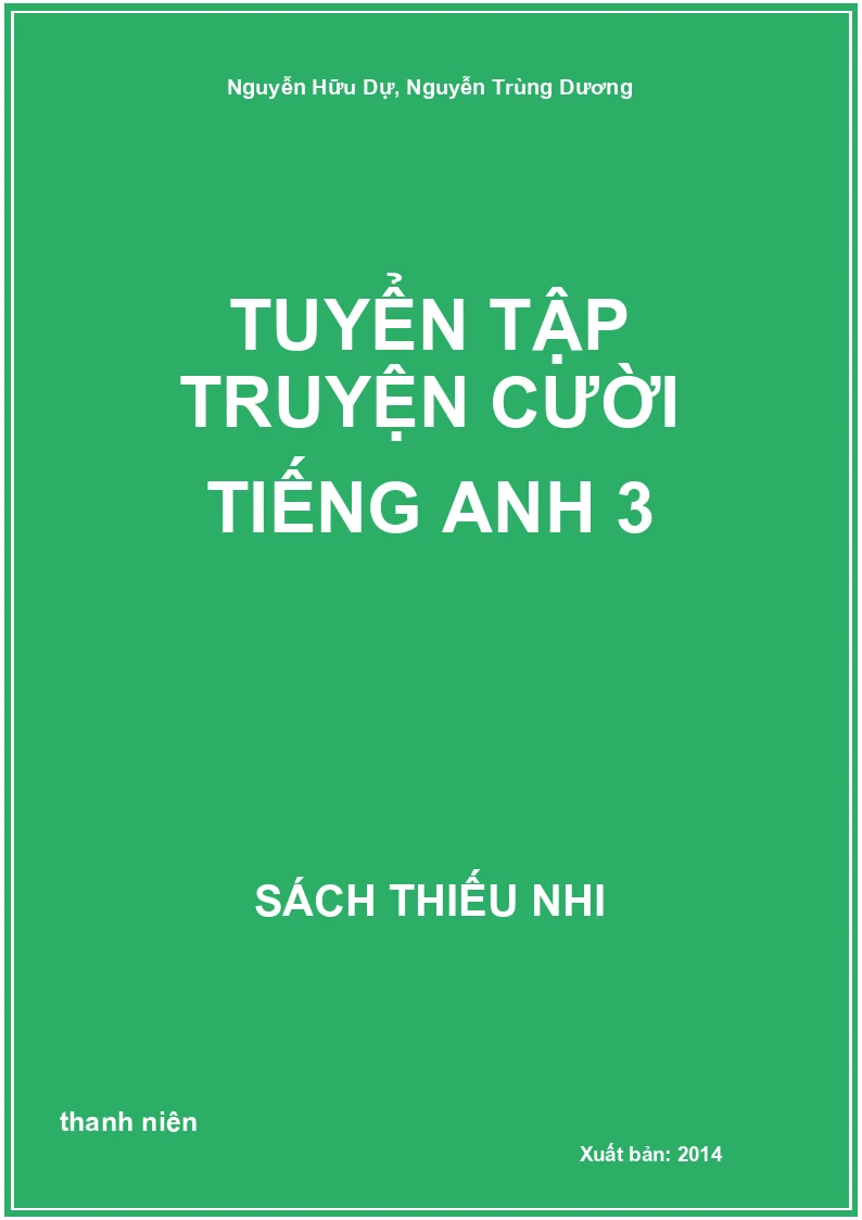 Tuyển Tập Truyện Cười Tiếng Anh 3