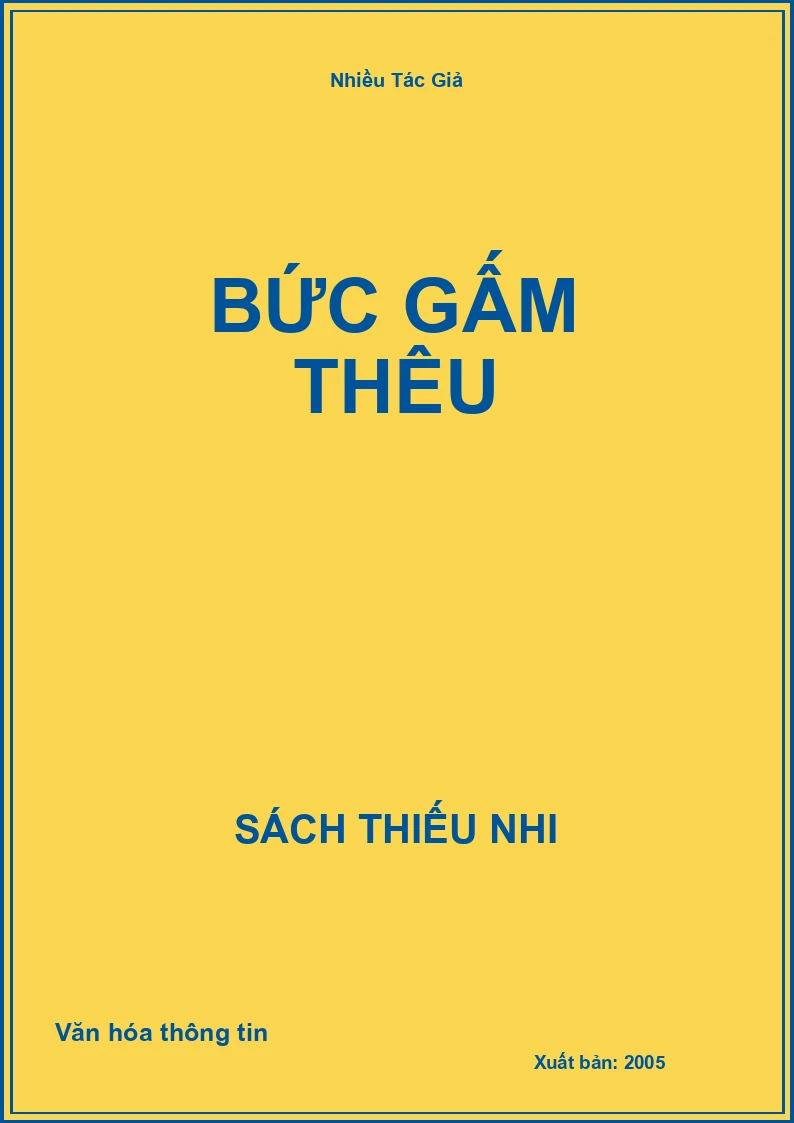Bức Gấm Thêu