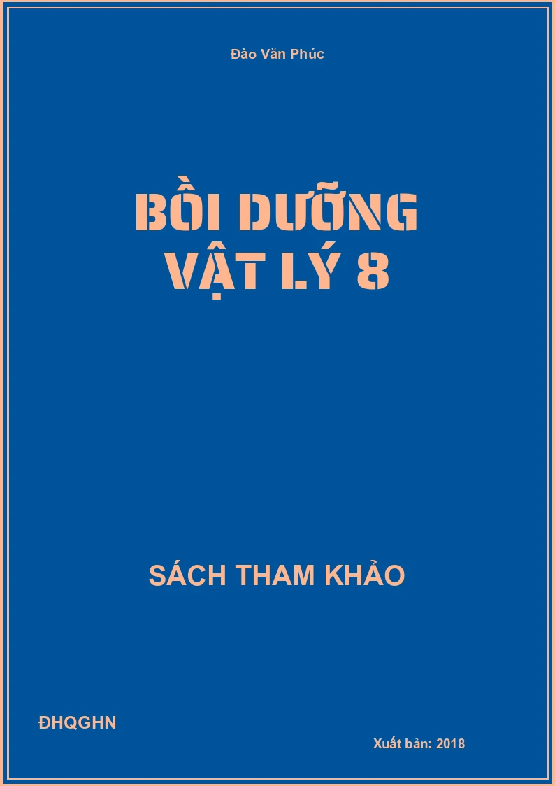 Bồi dưỡng Vật Lý 8
