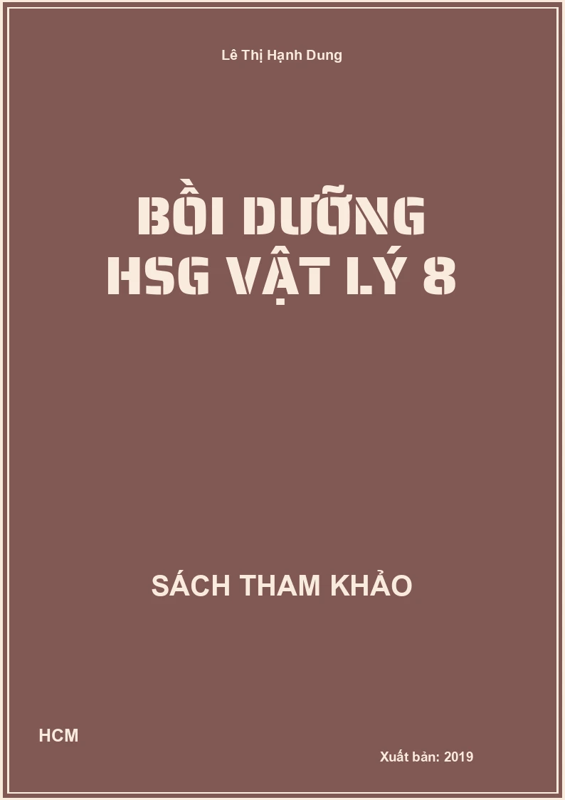 Bồi dưỡng HSG vật lý 8