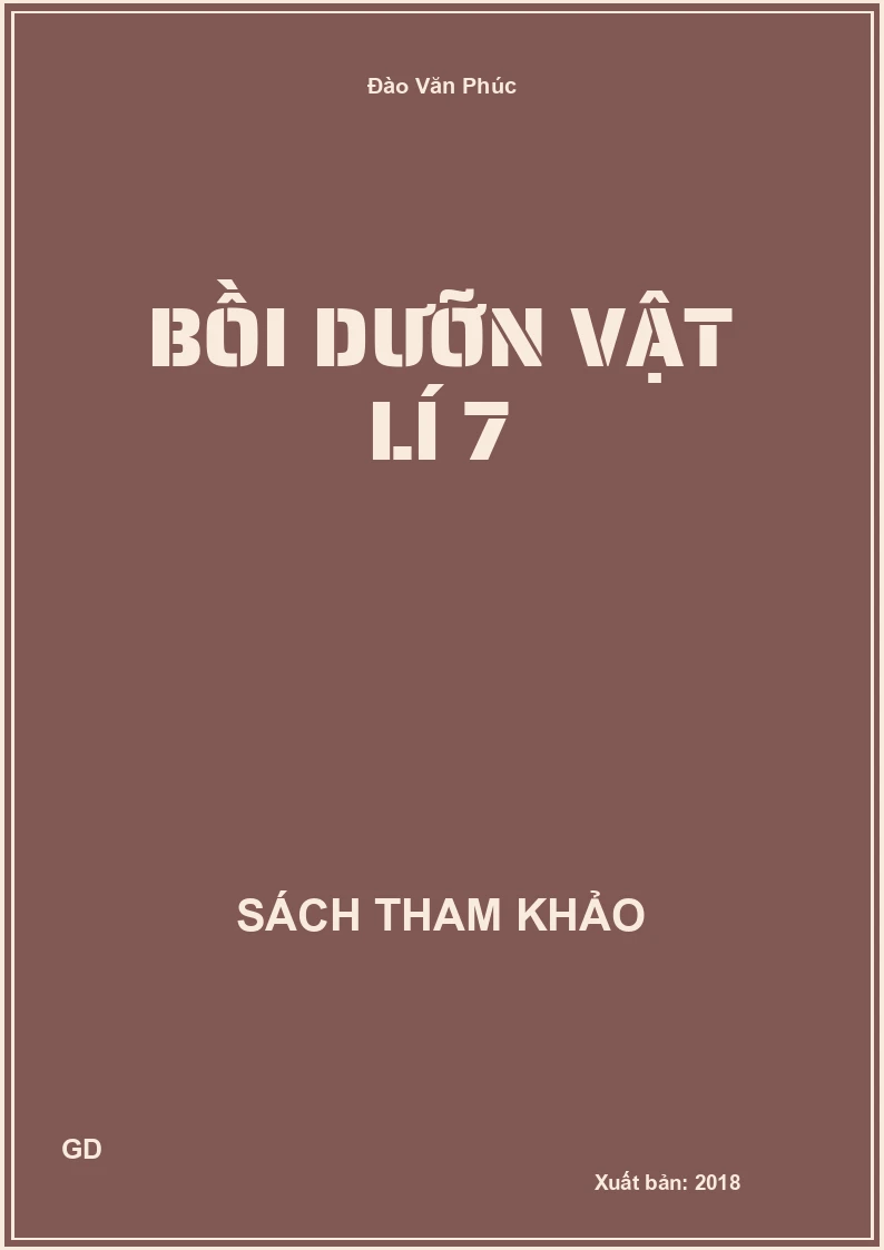 Bồi dưỡng Vật lí 7