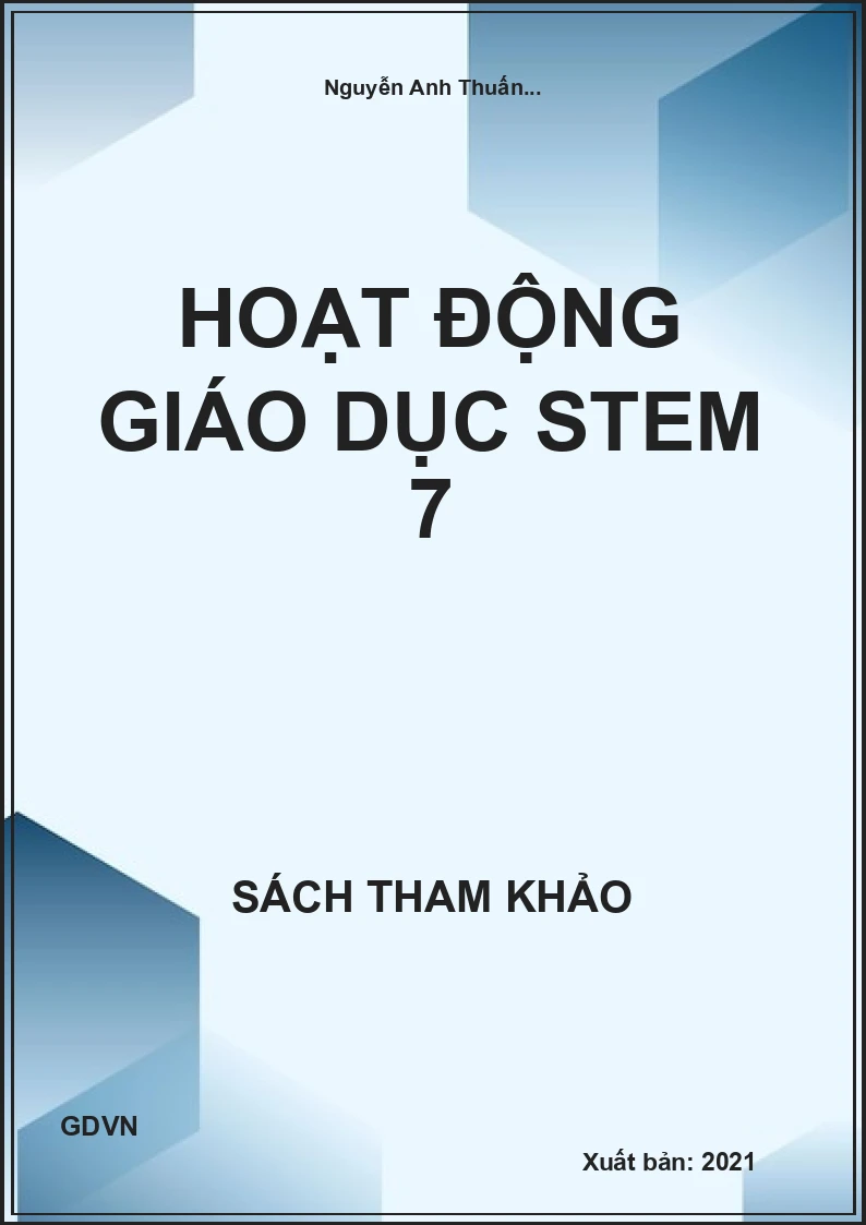 Hoạt động giáo dục STEM 7
