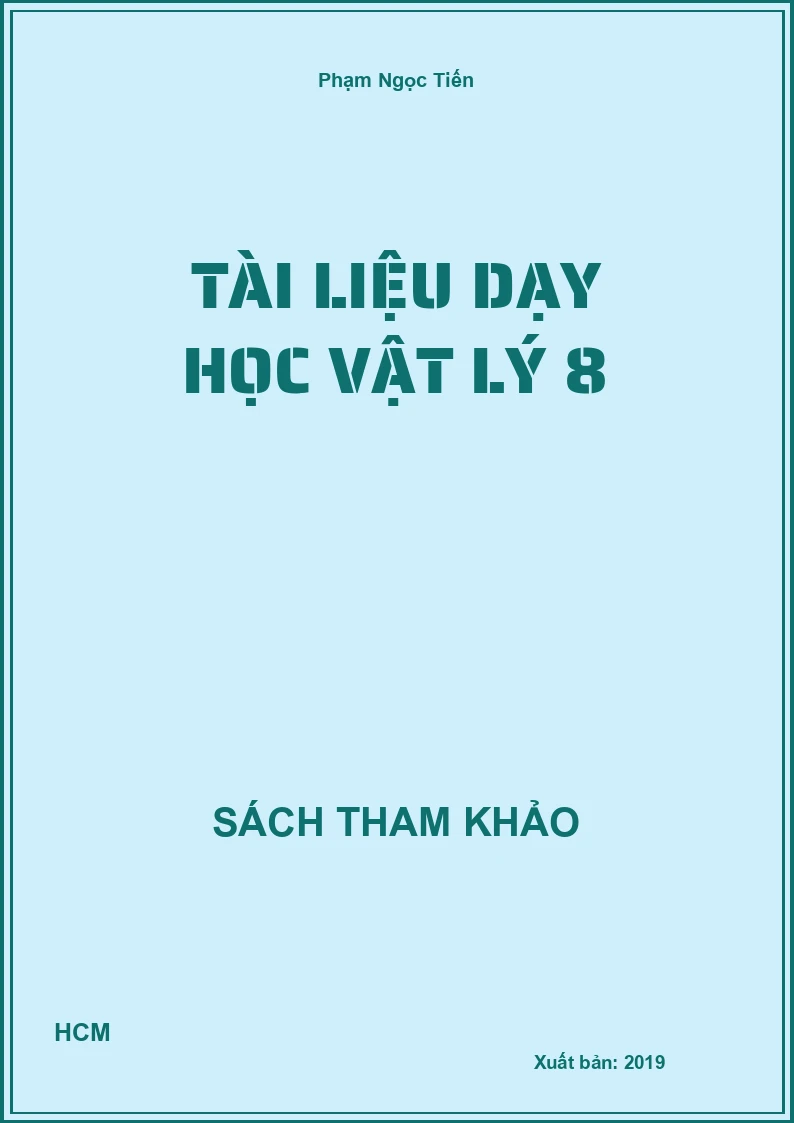Tài liệu dạy học Vật lý 8