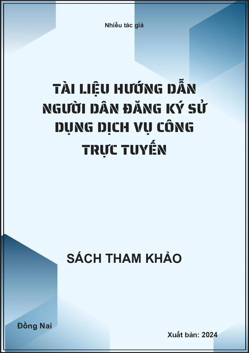 Tài liệu hướng dẫn người dân đăng ký sử dụng dịch vụ công trực tuyến
