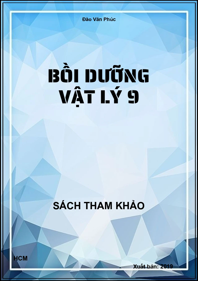 Bồi dưỡng Vật lý 9