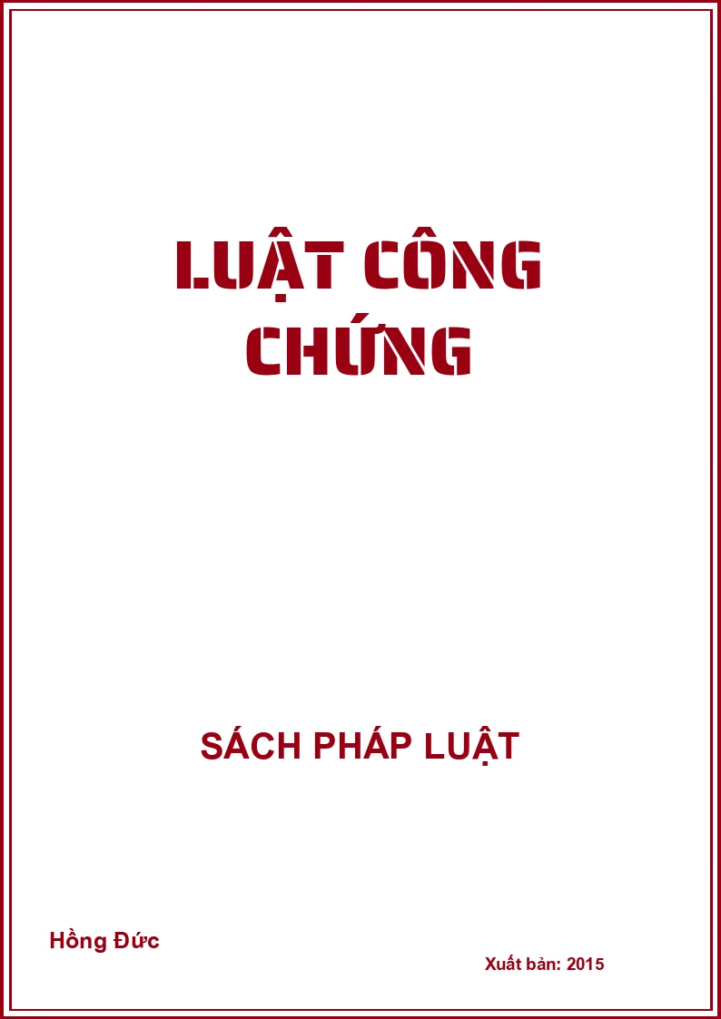 Luật công chứng